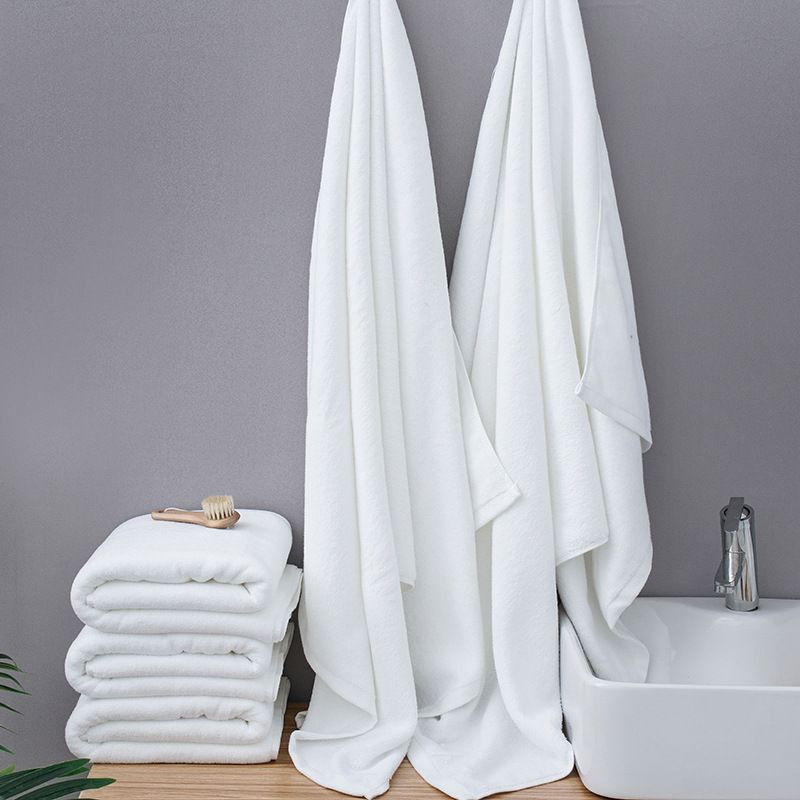 100% Cotton Satin Border Terry Bath Towels 70*140CM 600G