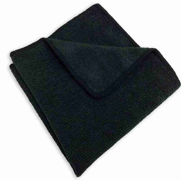 Black Color Microfibre Towels For Multi Purpose Use Fresh Goods