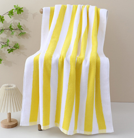100% Cotton Yarn Dyed Color Stripe Beach Towels