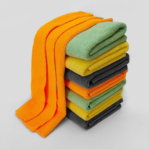 Ultrasonic Cut Microfiber Cleaning Towels