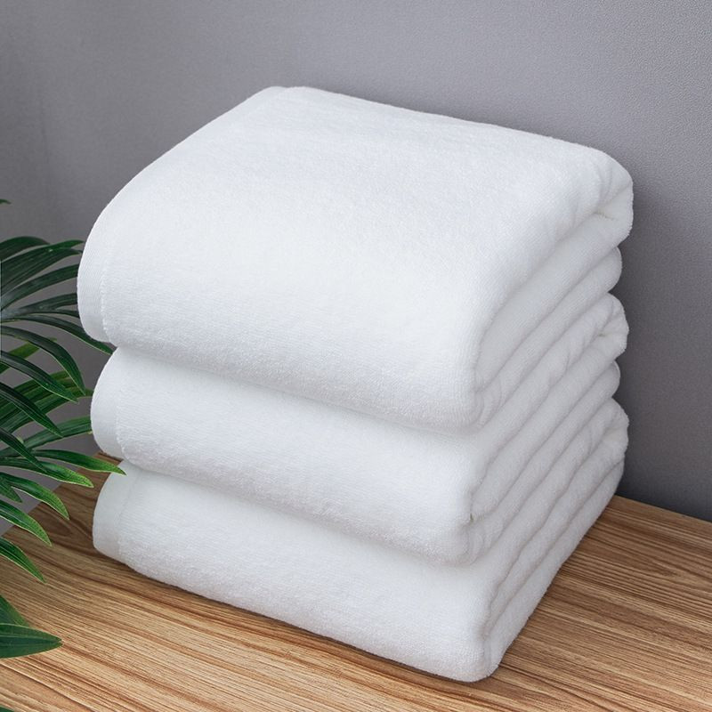 100% Cotton Plain Weave Terry Bath Towels 70*140CM 600G