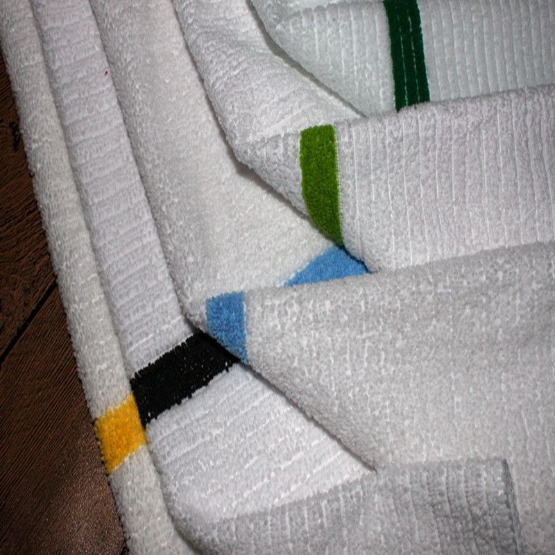 White Color Bar Mop Clean Cloth For Kitchen Linen