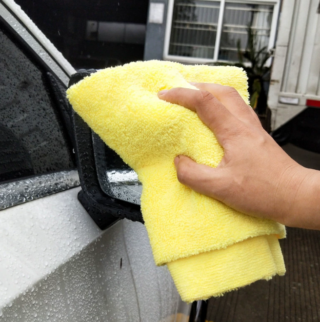 High Pile Microfiber Auto Polishing Towels For Car Detaing Cloth