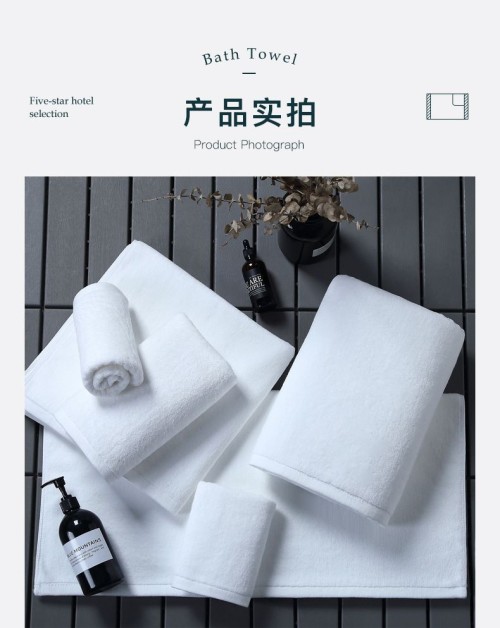 100% Cotton Satin Border Terry Hand Towels 35*75CM 150G