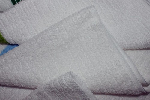 White Color Bar Mop Clean Cloth For Kitchen Linen