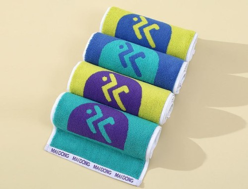 Cotton Jacquard Design Sport Towels