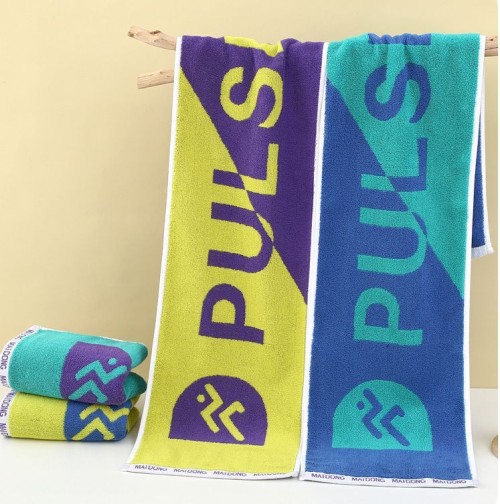 Cotton Jacquard Design Sport Towels