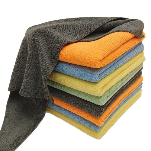 Ultrasonic Cut Microfiber Cleaning Towels